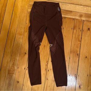 lululemon athletica maroon leggings